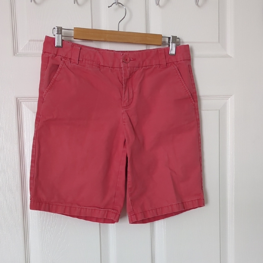 Gap Women's Bermuda Faded Red Shorts